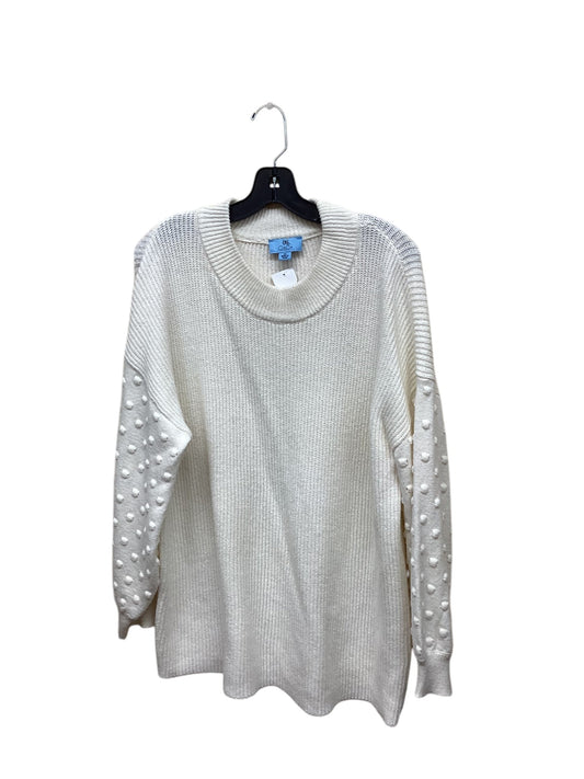 Sweater By Cece In Tan, Size: 2x