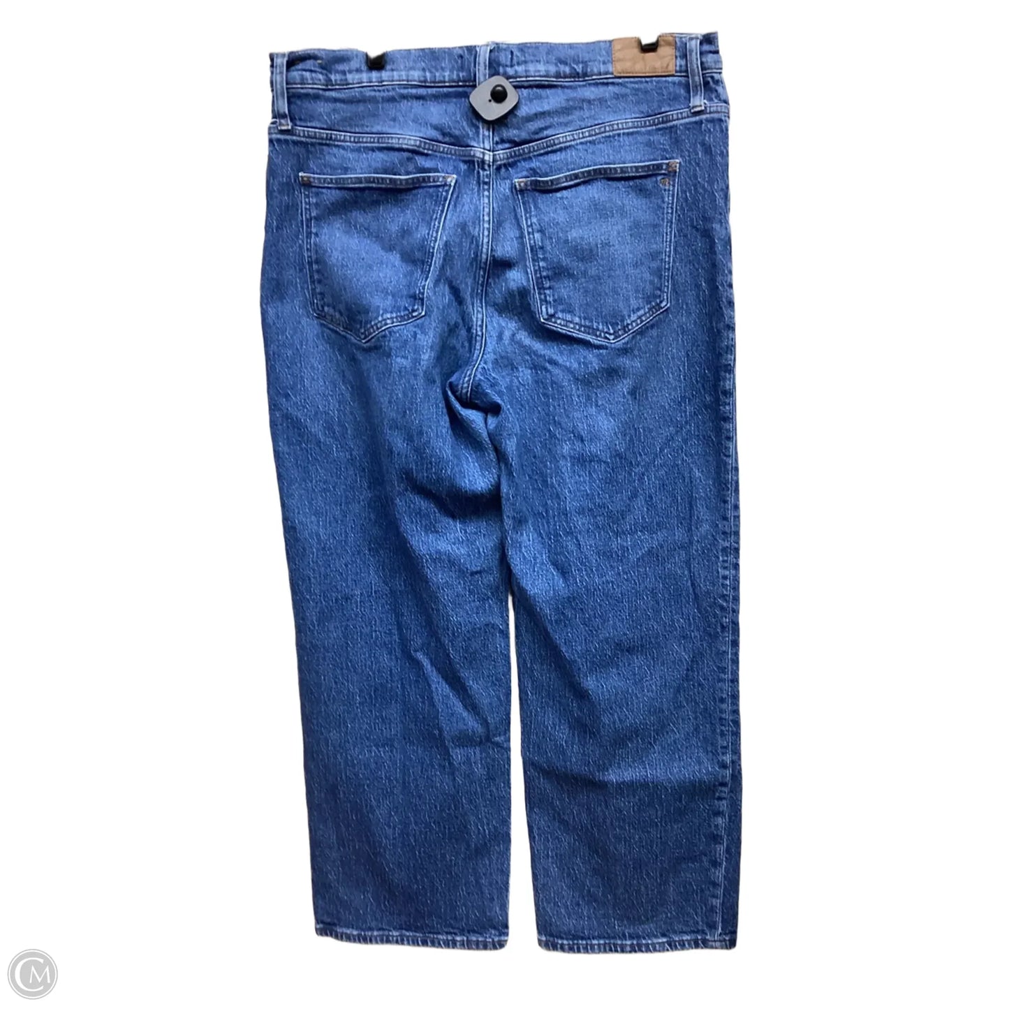 Jeans Wide Leg By Madewell In Blue Denim, Size: 16
