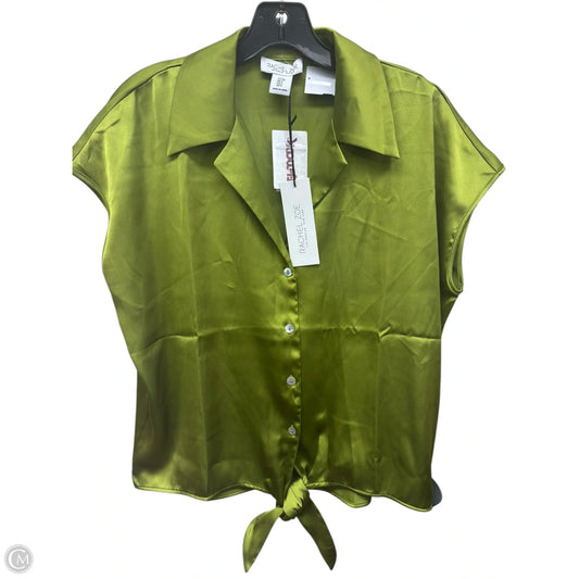 Top Sleeveless By Rachel Zoe In Green, Size: S