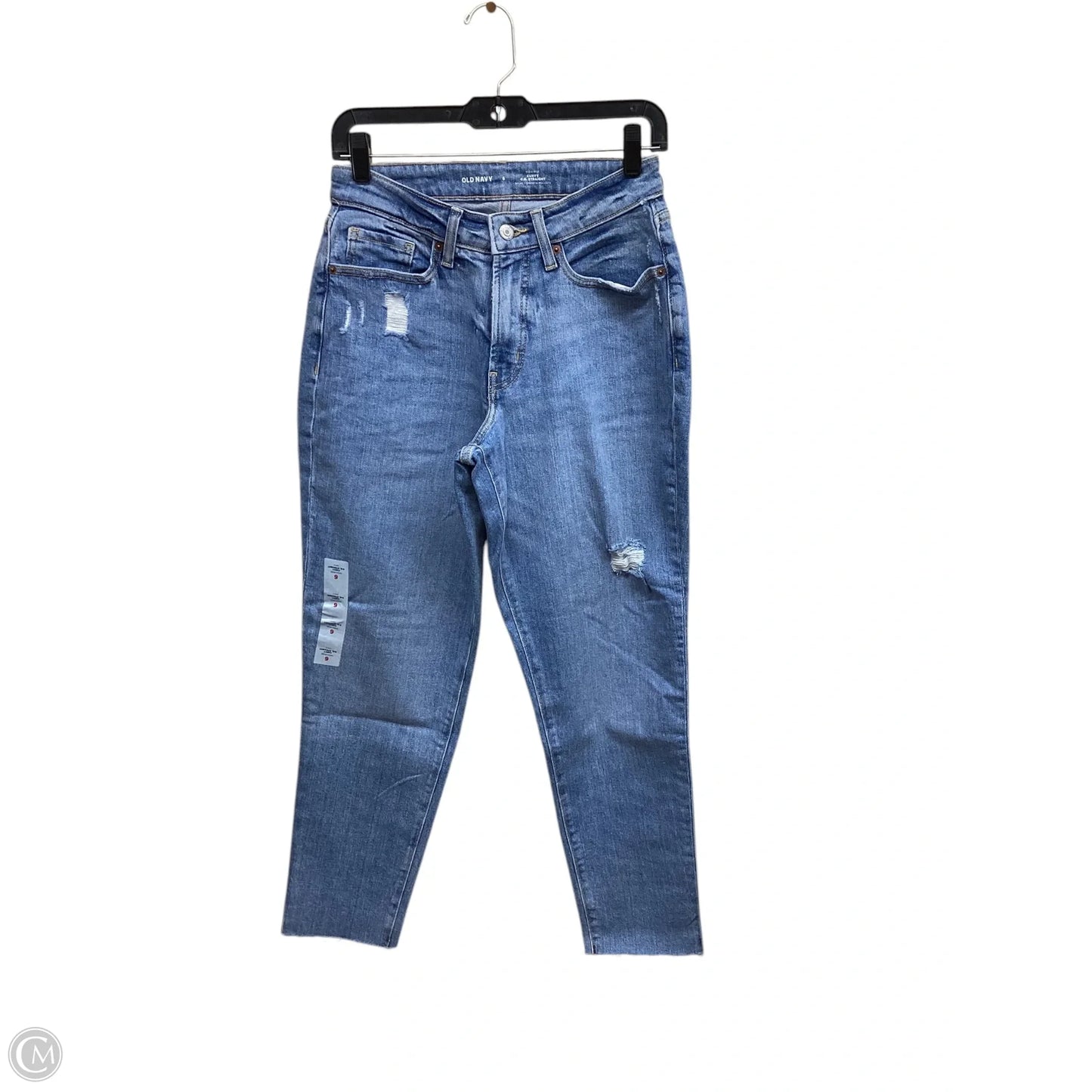 Jeans Straight By Old Navy In Blue Denim, Size: 6