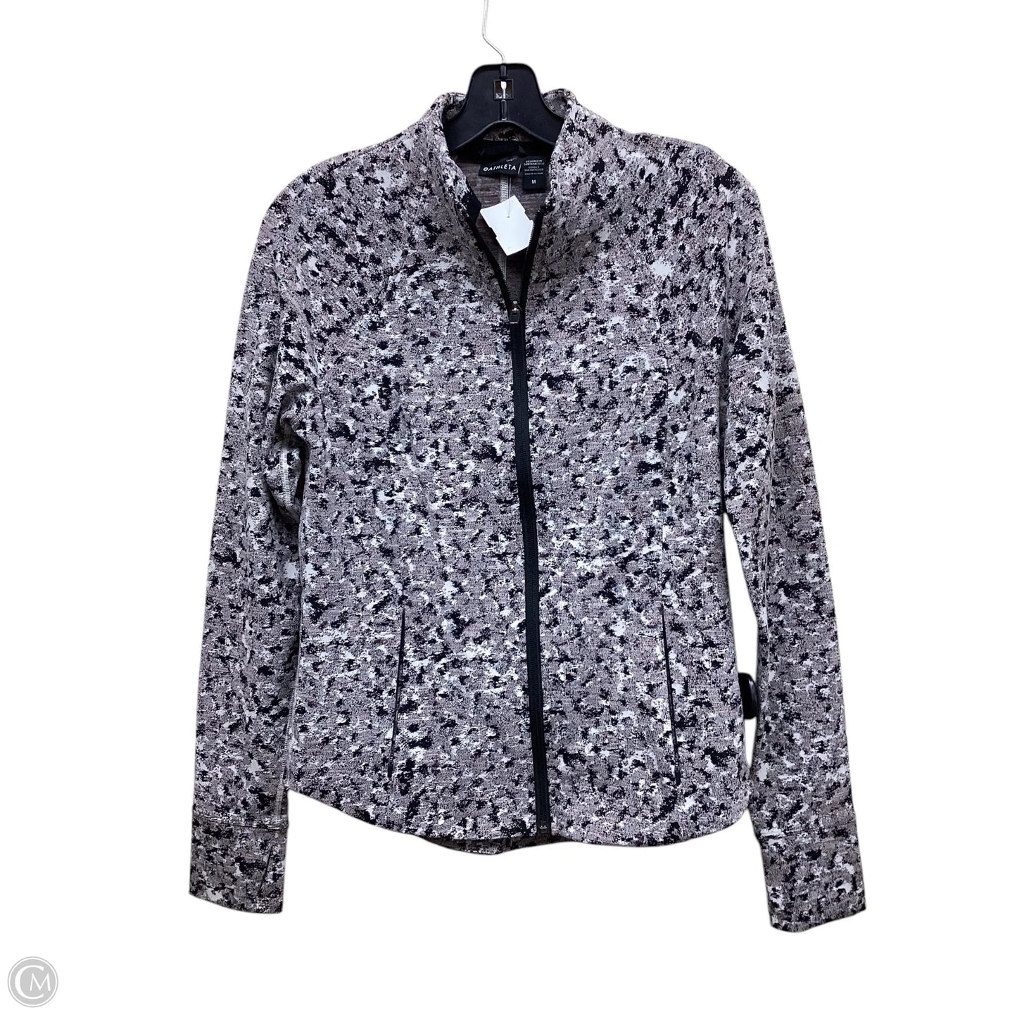 Athletic Jacket By Athleta In Multi-colored, Size: M