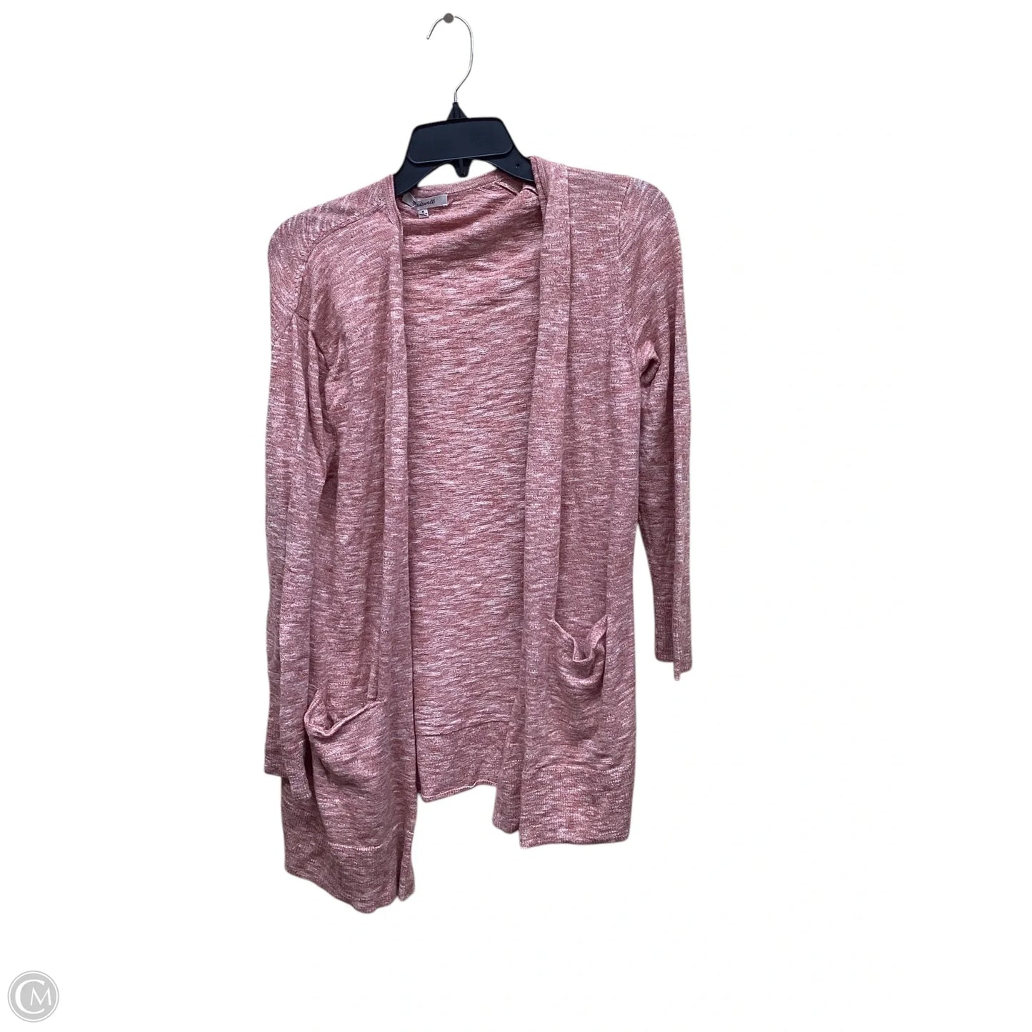 Sweater Cardigan By Madewell In Red, Size: M