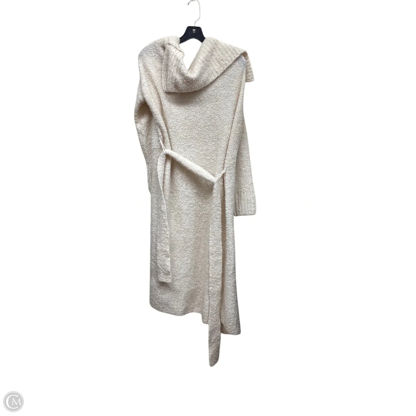 Sweater Cardigan By Express In Tan, Size: M