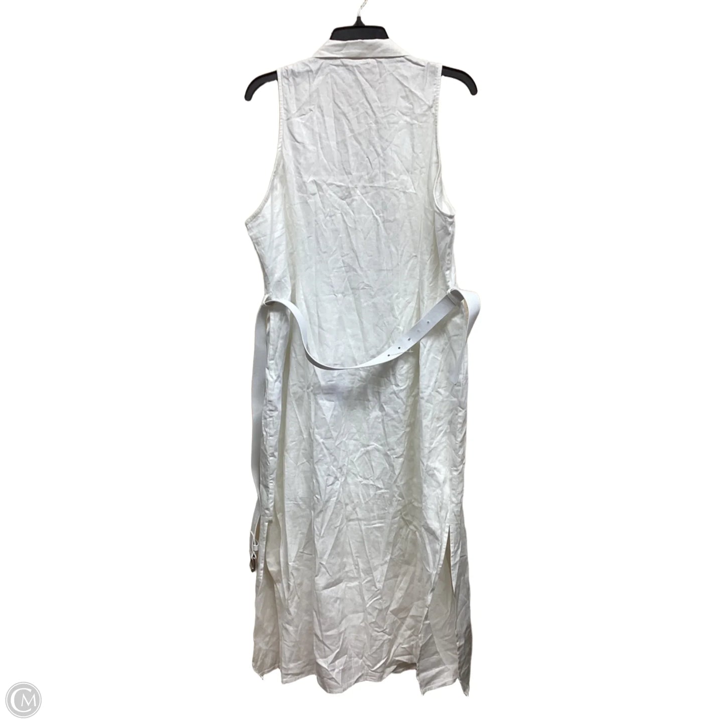 Dress Casual Maxi By Michael By Michael Kors In White, Size: Xl