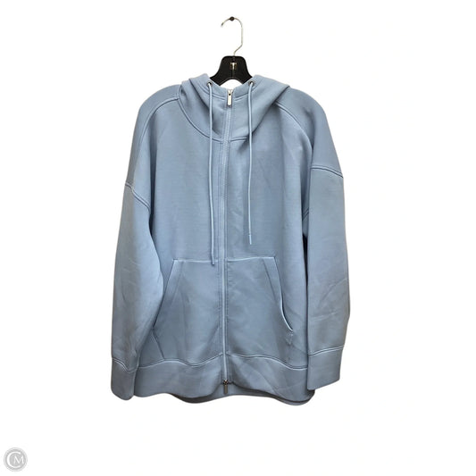 Athletic Jacket By Zella In Blue, Size: Xl