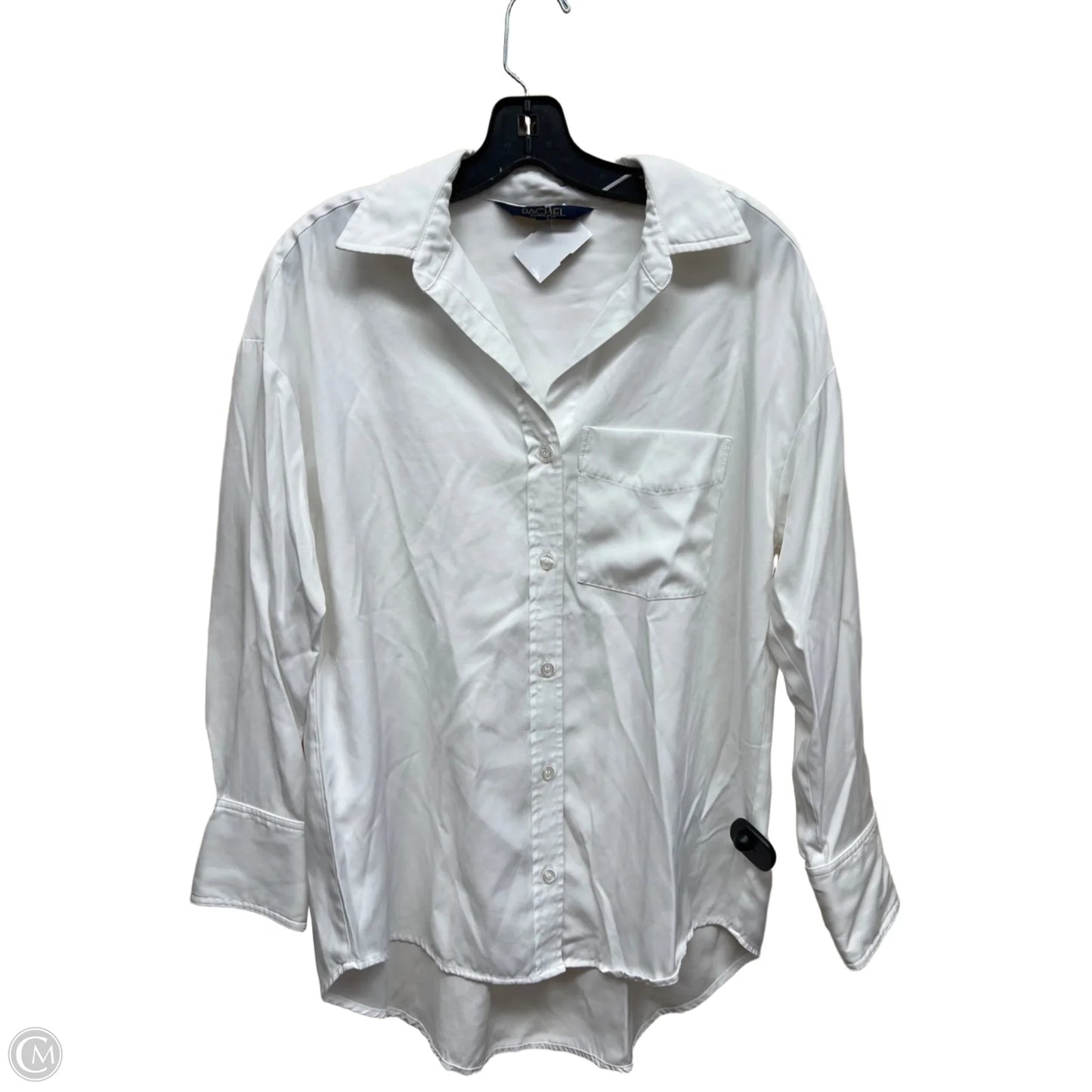 Top Long Sleeve By Rachel Roy In White, Size: Xs