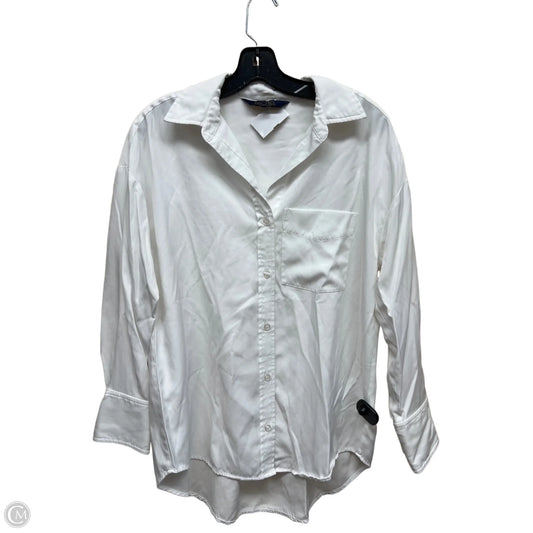 Top Long Sleeve By Rachel Roy In White, Size: Xs