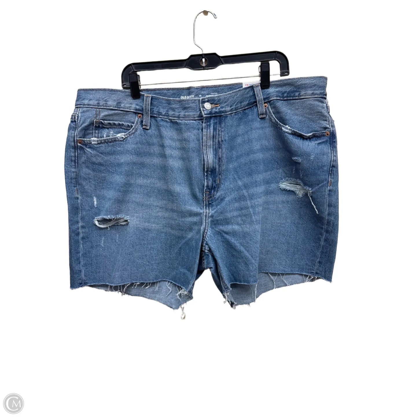 Shorts By Old Navy In Blue Denim, Size: 18