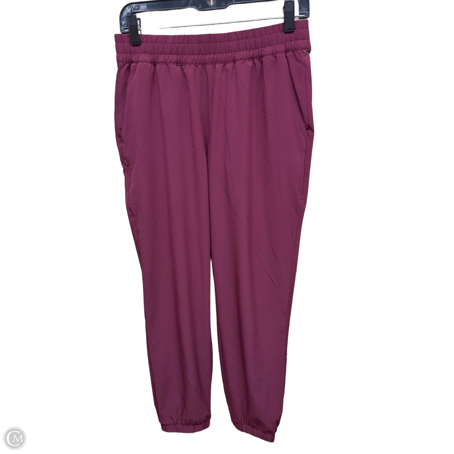 Athletic Pants By Banana Republic In Maroon, Size: S
