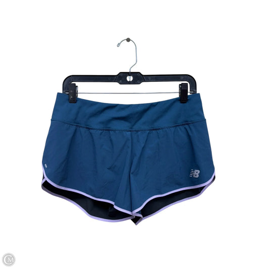 Athletic Shorts By New Balance In Blue, Size: M
