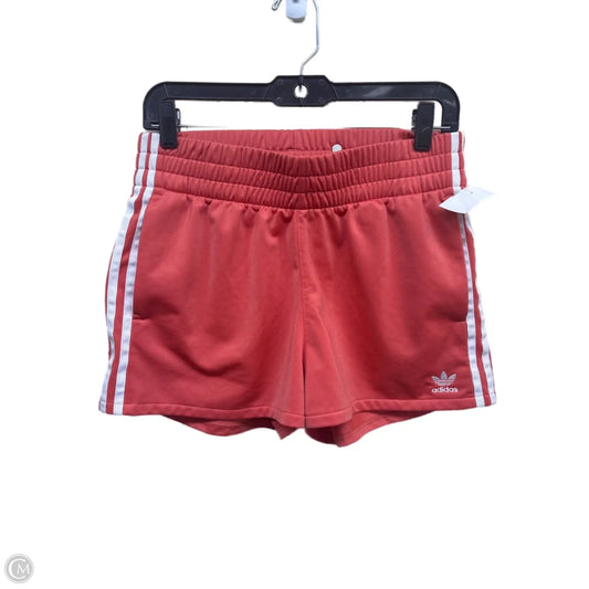 Athletic Shorts By Adidas In Orange, Size: M
