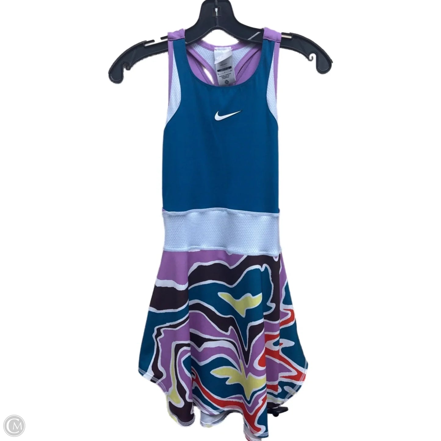 Athletic Dress By Nike In Multi-colored, Size: S