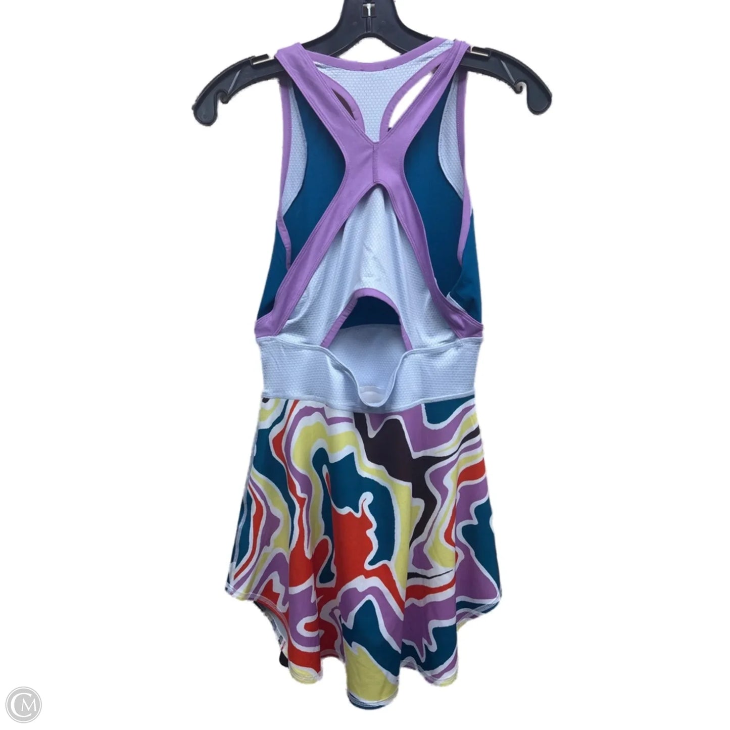 Athletic Dress By Nike In Multi-colored, Size: S
