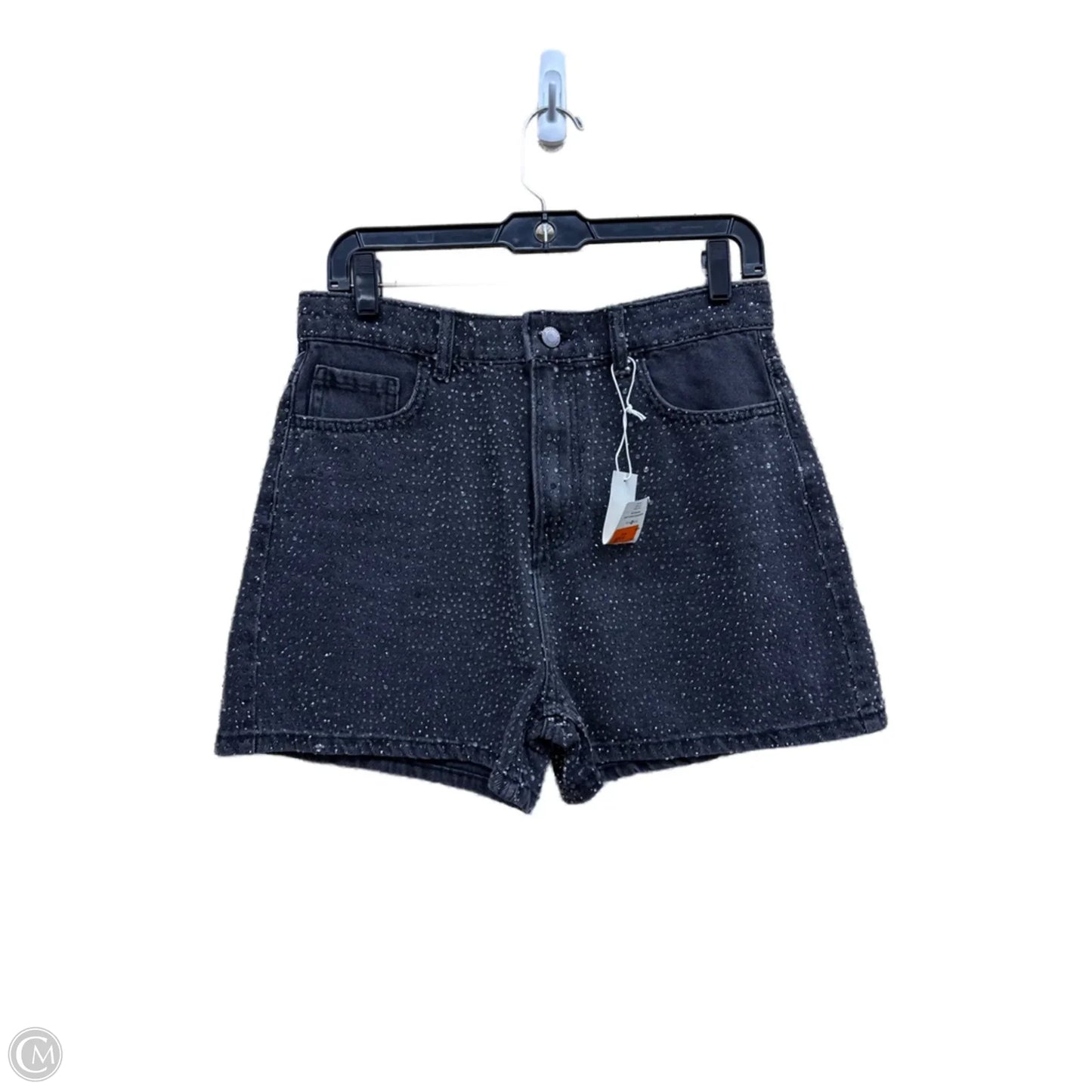 Shorts By Clothes Mentor In Black Denim, Size: 6