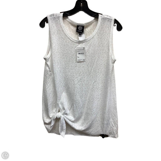 Top Sleeveless By Bobeau In White, Size: S
