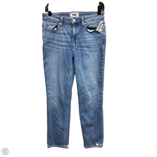Jeans Skinny By Paige In Blue Denim, Size: 6