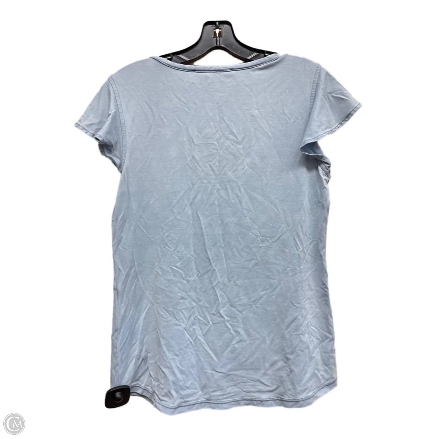 Top Short Sleeve By White House Black Market In Blue, Size: Xs