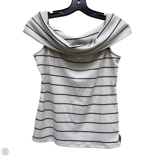 Top Sleeveless By A New Day In Striped Pattern, Size: M