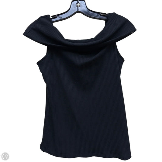 Top Sleeveless By A New Day In Black, Size: M