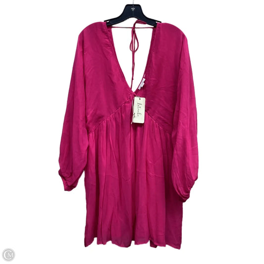 Dress Casual Short By Clothes Mentor In Pink, Size: M