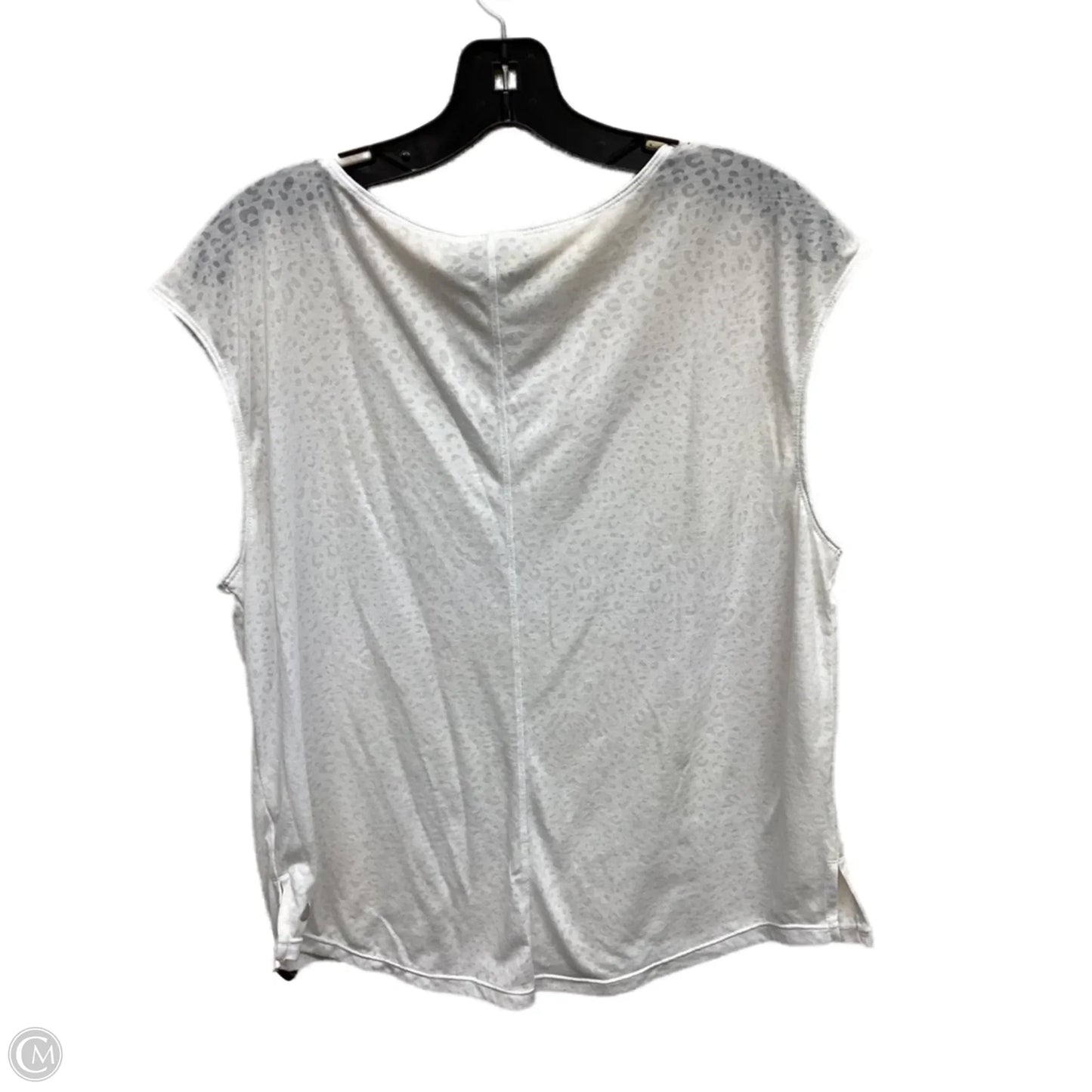 Athletic Top Short Sleeve By Zella In White, Size: S