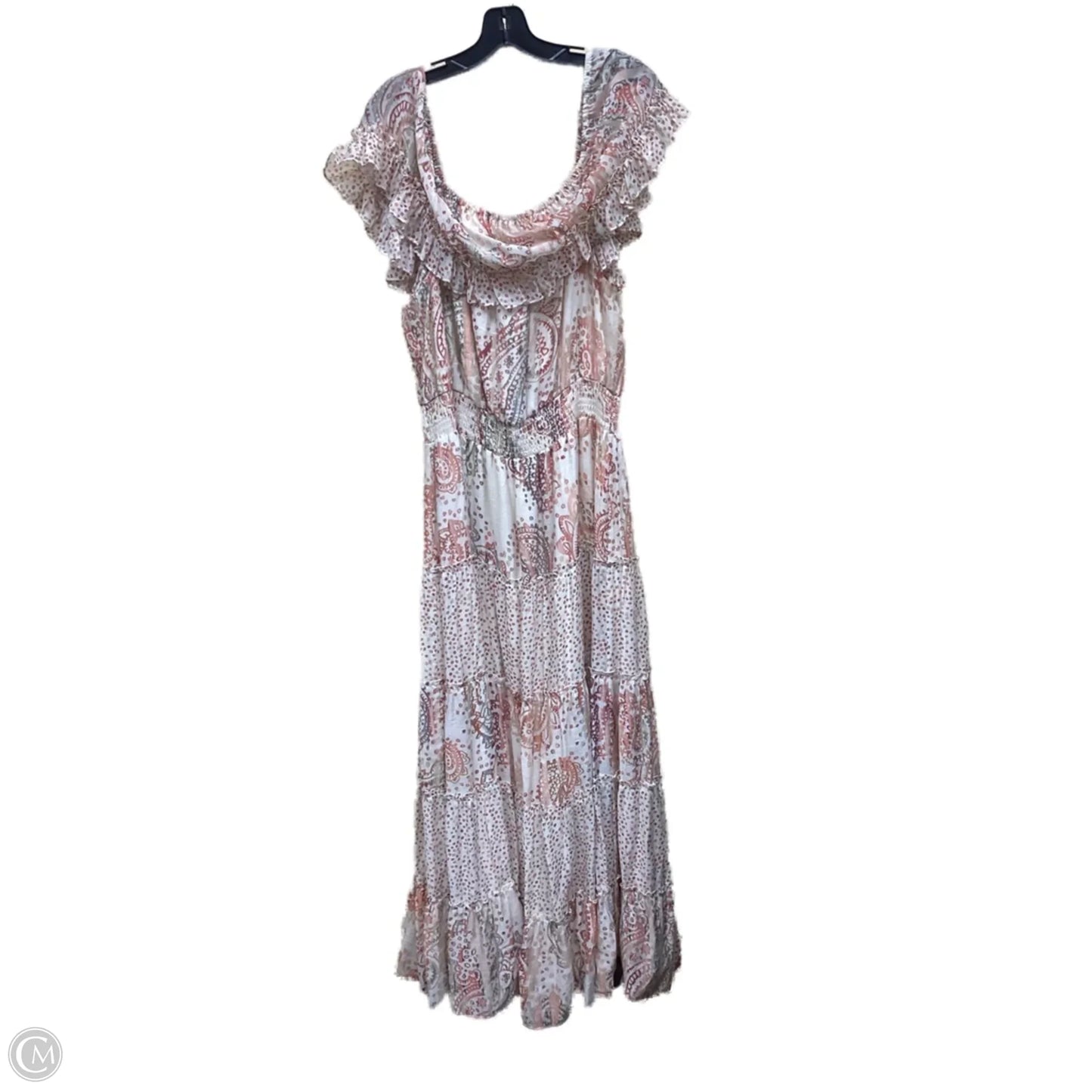 Dress Casual Maxi By Vince Camuto In Multi-colored, Size: Xl