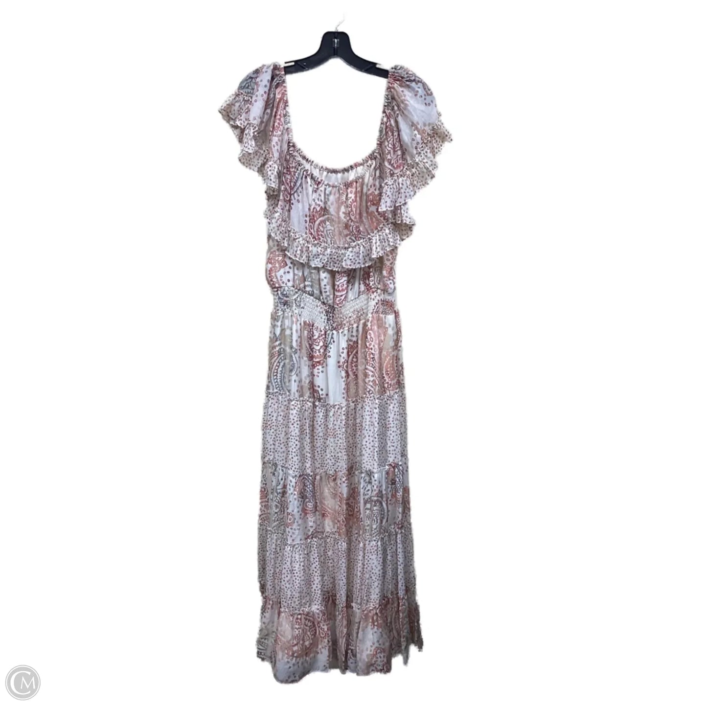 Dress Casual Maxi By Vince Camuto In Multi-colored, Size: Xl