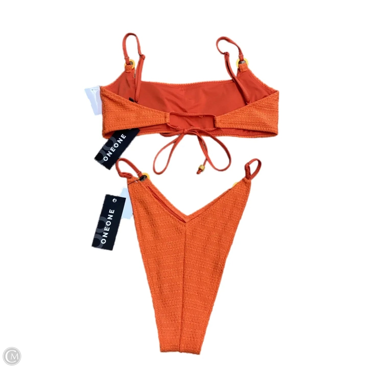 Swimsuit 2pc By Clothes Mentor In Multi-colored, Size: 0