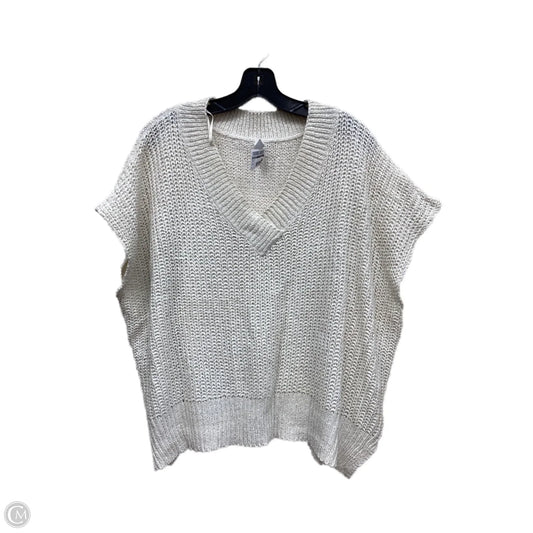 Top Short Sleeve By Wishlist In Cream, Size: S