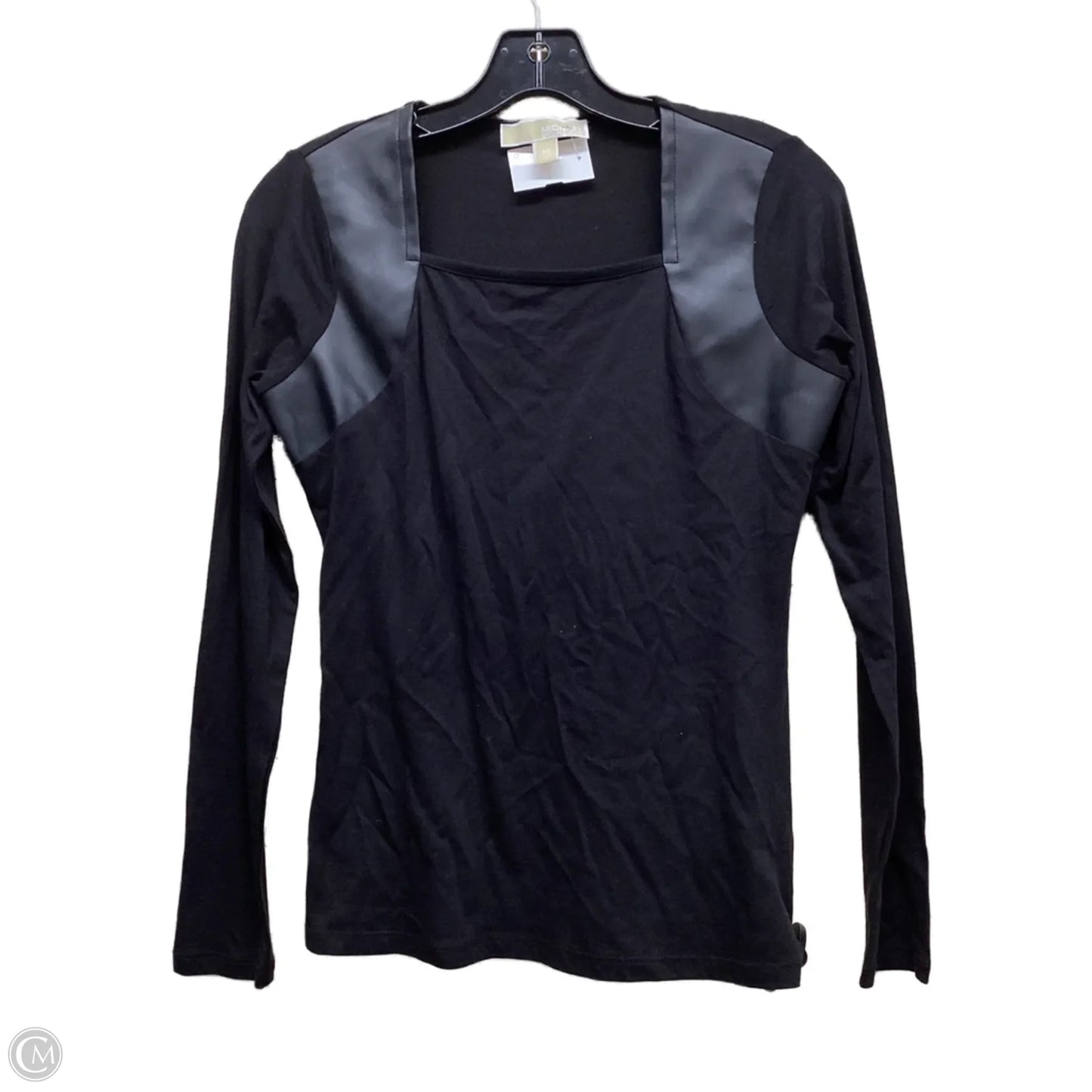 Top Long Sleeve By Michael By Michael Kors In Black, Size: Xs