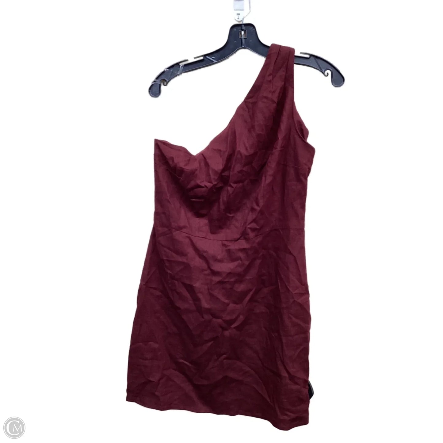 Dress Casual Short By A New Day In Maroon, Size: M
