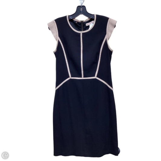 Dress Casual Short By Rebecca Taylor In Black & Tan, Size: 8