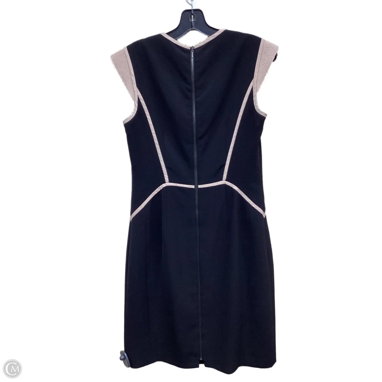 Dress Casual Short By Rebecca Taylor In Black & Tan, Size: 8