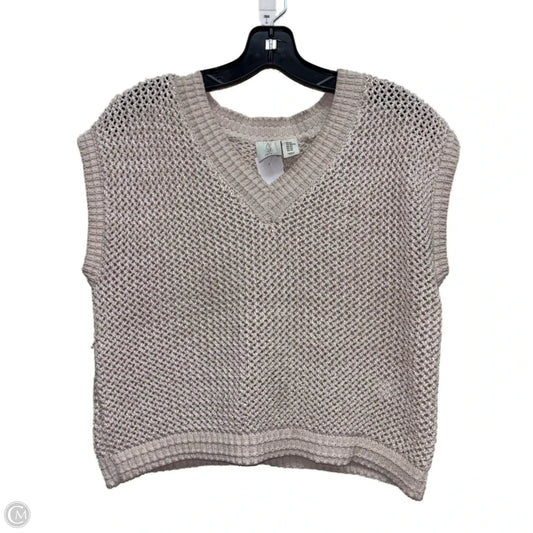 Top Short Sleeve By Joie In Tan, Size: Xs