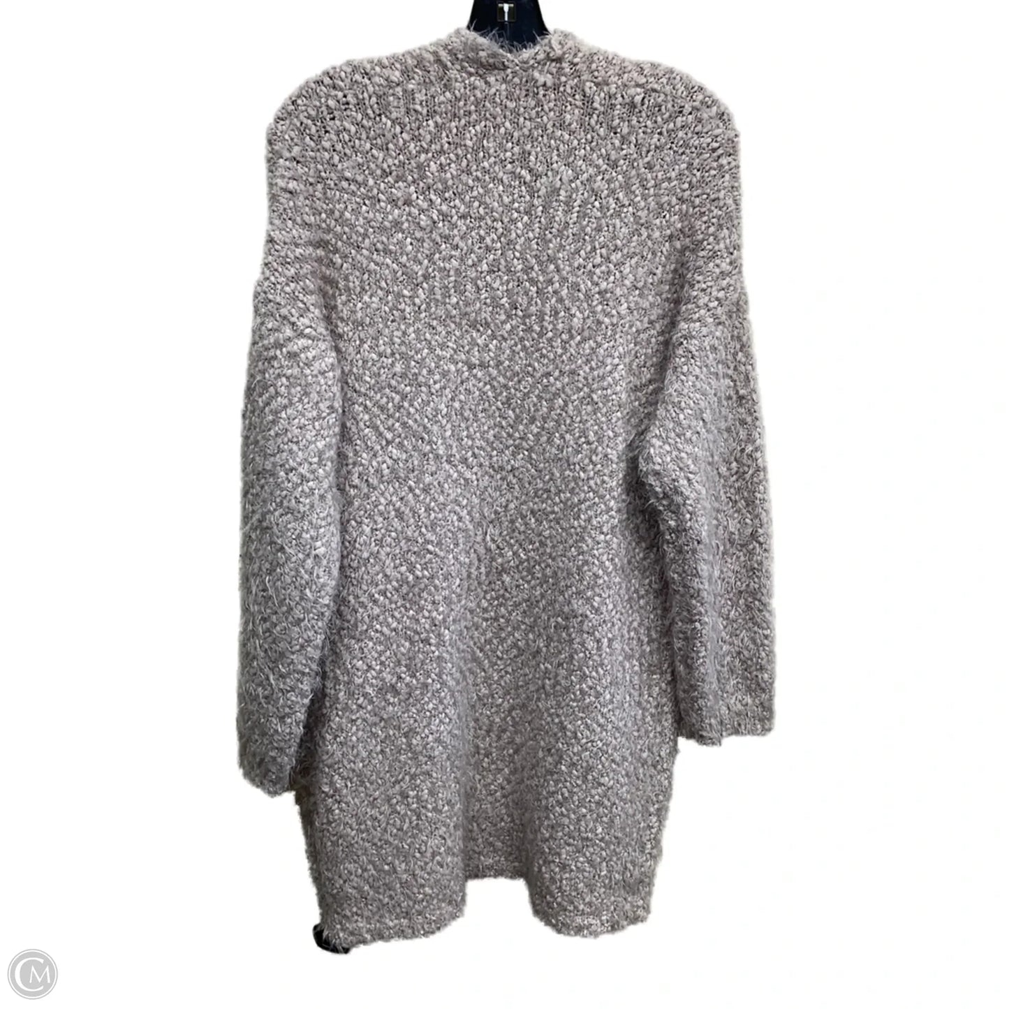 Sweater Cardigan By Dreamers In Tan, Size: S