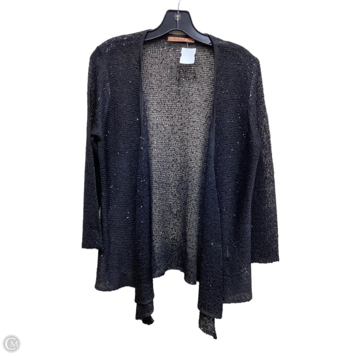 Sweater Cardigan By Belldini In Black, Size: M