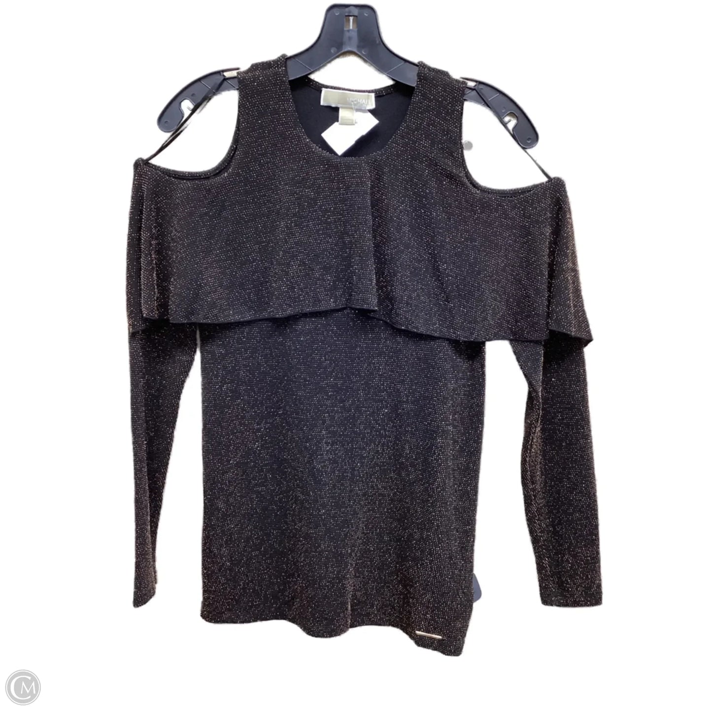 Top Long Sleeve By Michael By Michael Kors In Gold, Size: Xs