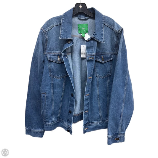 Jacket Denim By Dip In Blue Denim, Size: L