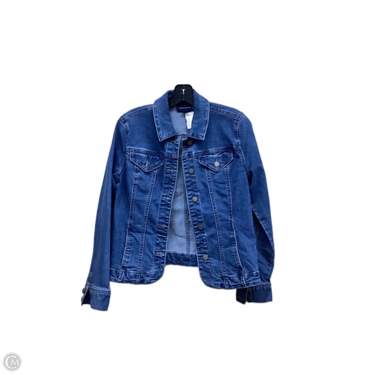 Jacket Denim By Charter Club In Blue Denim, Size: S