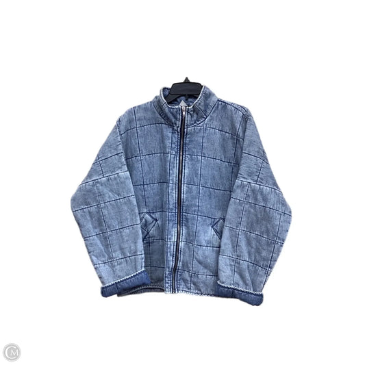 Jacket Other By Forever 21 In Blue Denim, Size: L