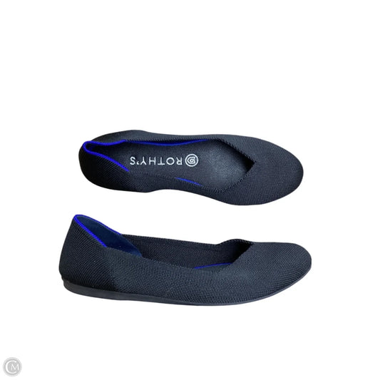 Shoes Flats By Rothys In Black, Size: 7.5