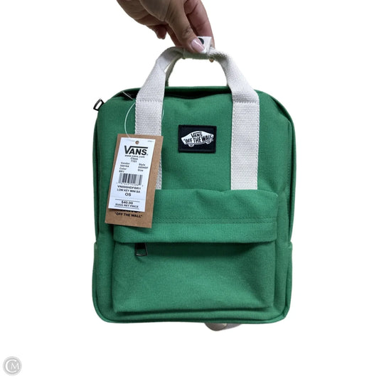 Backpack By Vans, Size: Small