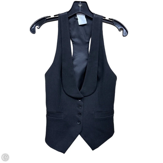 Vest Other By Express In Black, Size: Xs
