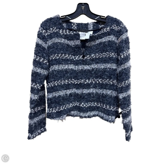 Sweater Cardigan By Clothes Mentor In Blue, Size: S