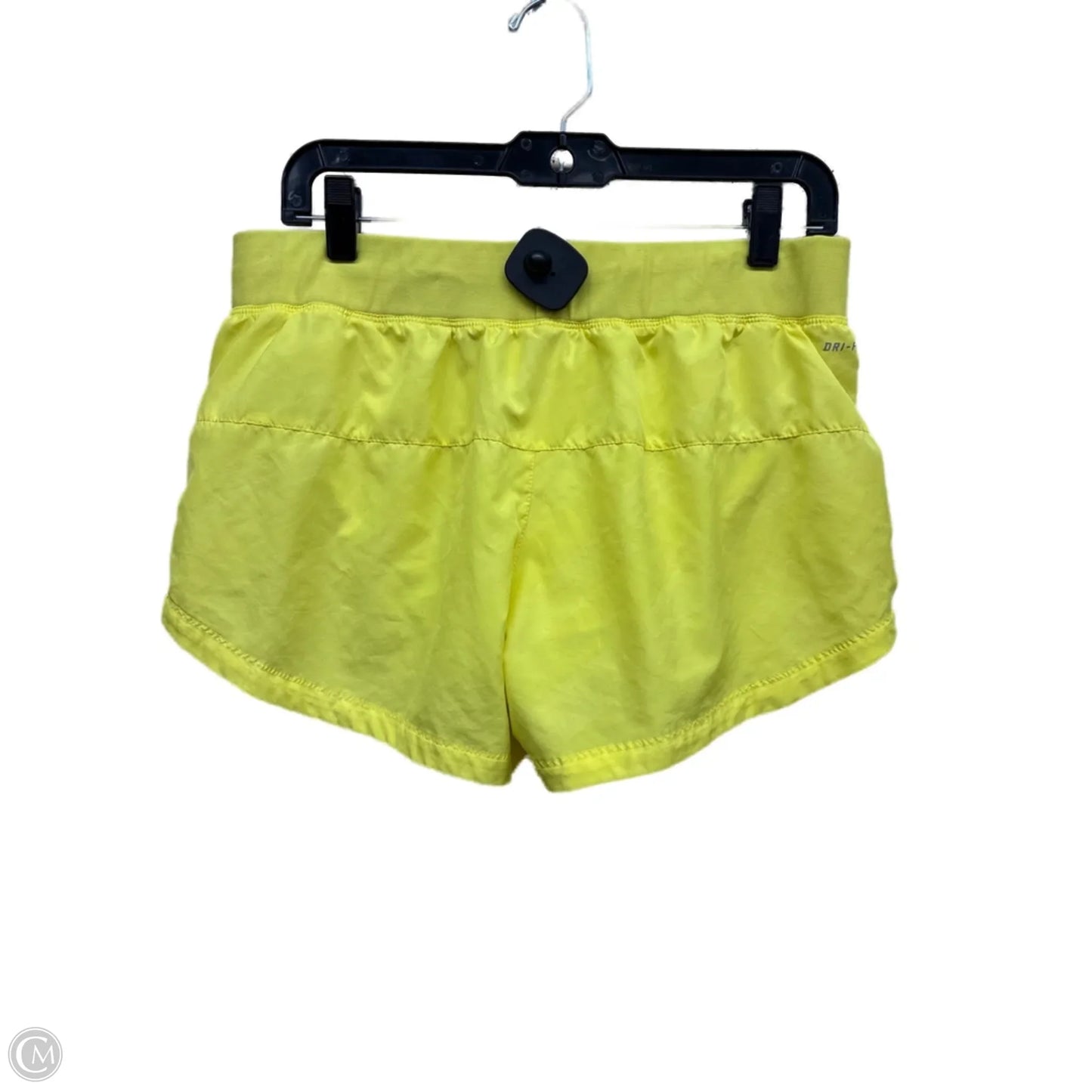 Athletic Shorts By Nike In Yellow, Size: L