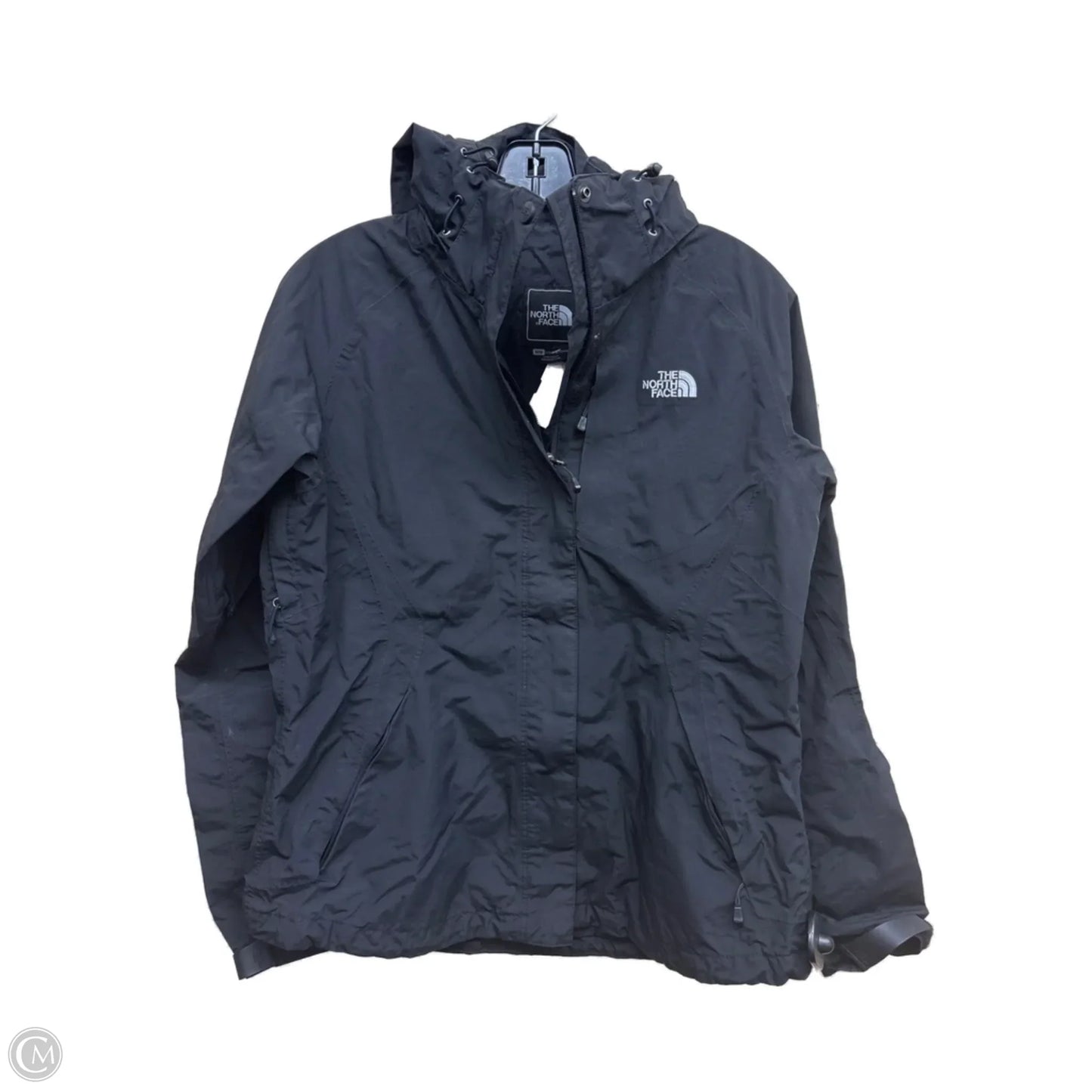 Coat Raincoat By The North Face In Black, Size: M