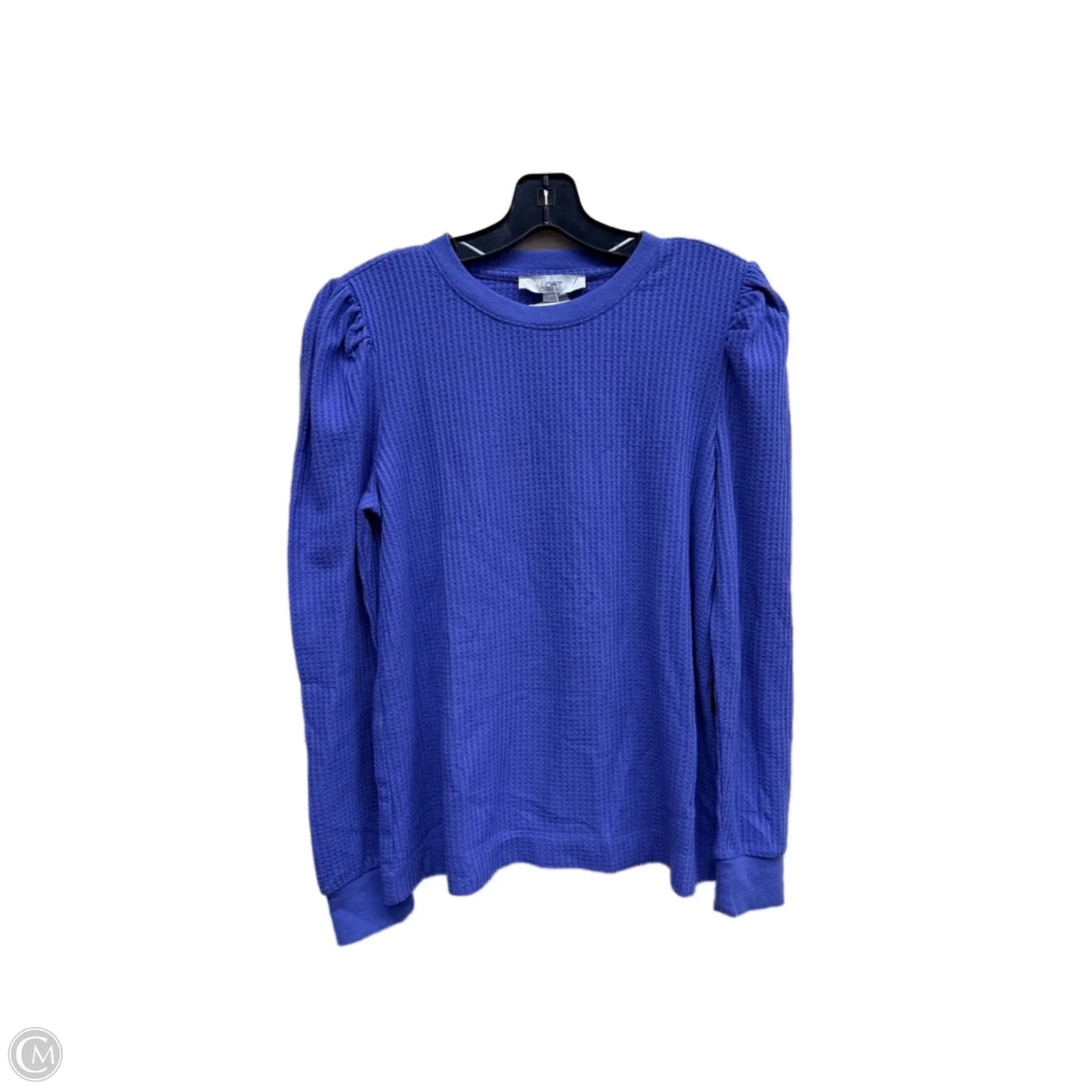 Top Long Sleeve By Loft In Purple, Size: M
