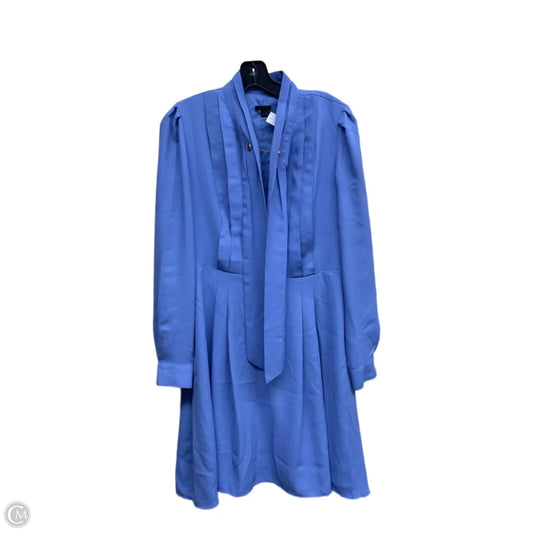 Dress Casual Short By Ann Taylor In Blue, Size: M