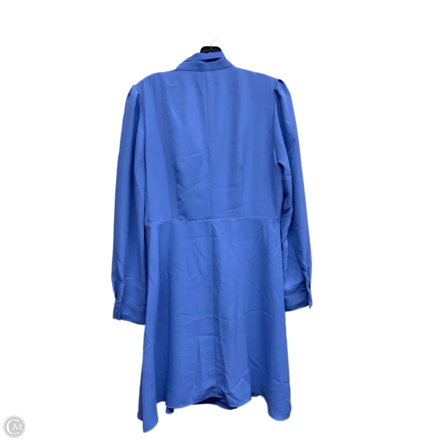 Dress Casual Short By Ann Taylor In Blue, Size: M