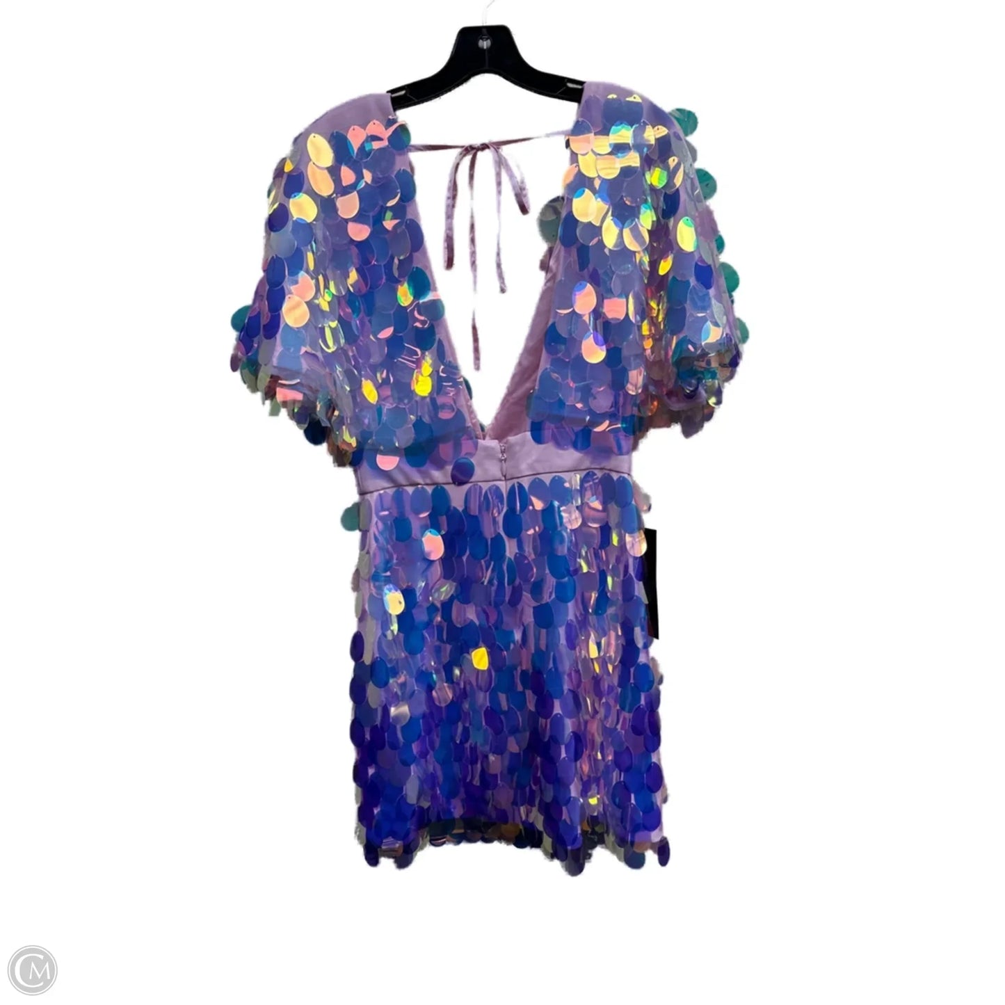 Dress Party Short By Bebe In Multi-colored, Size: 8